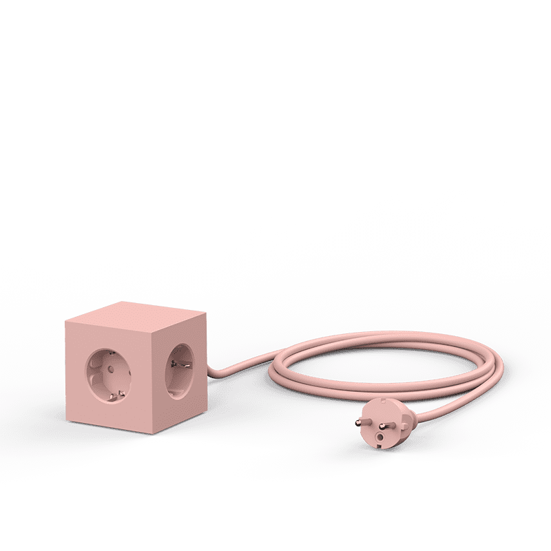 Square 1 USB & Magnet - Old Pink