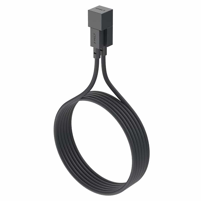 Cable 1 (USB A to lightning) - Stockholm Black