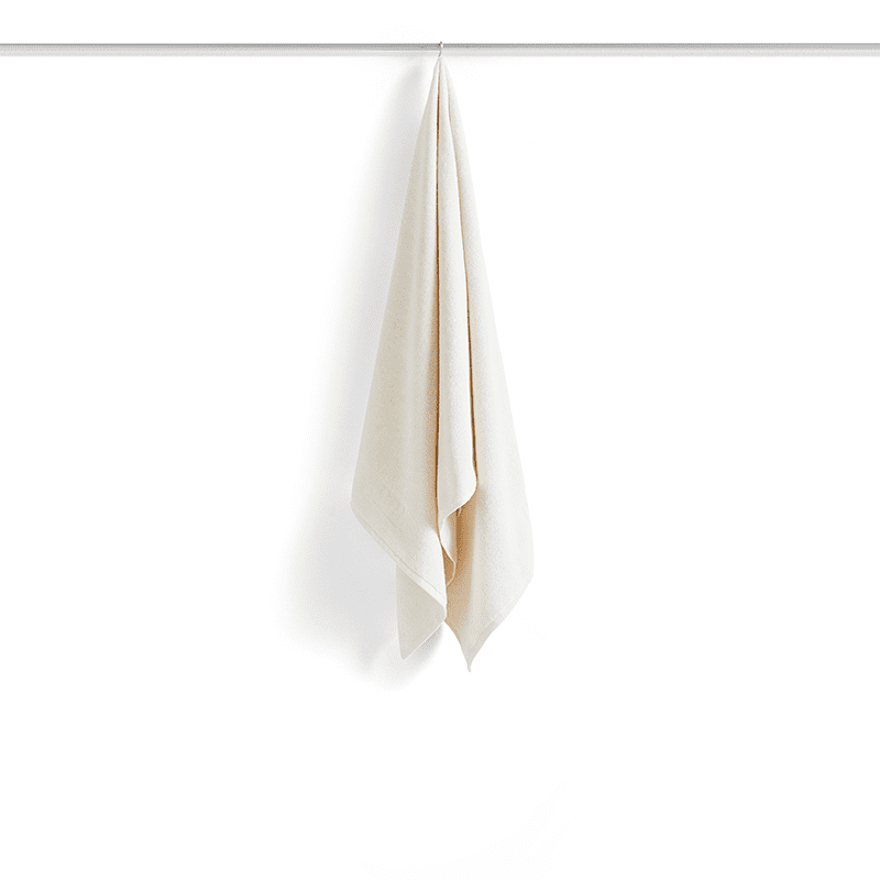 Mono bath towel - Cream