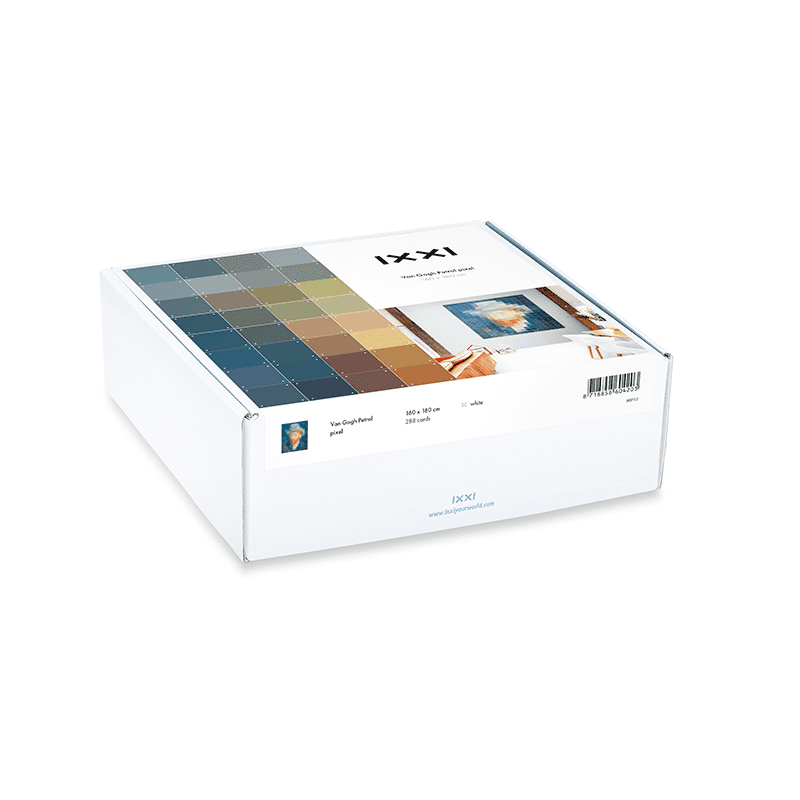 Van Gogh Petrol pixel - small