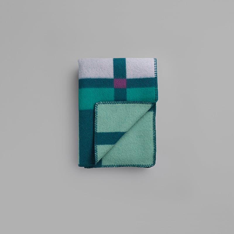 City large throw - Aqua