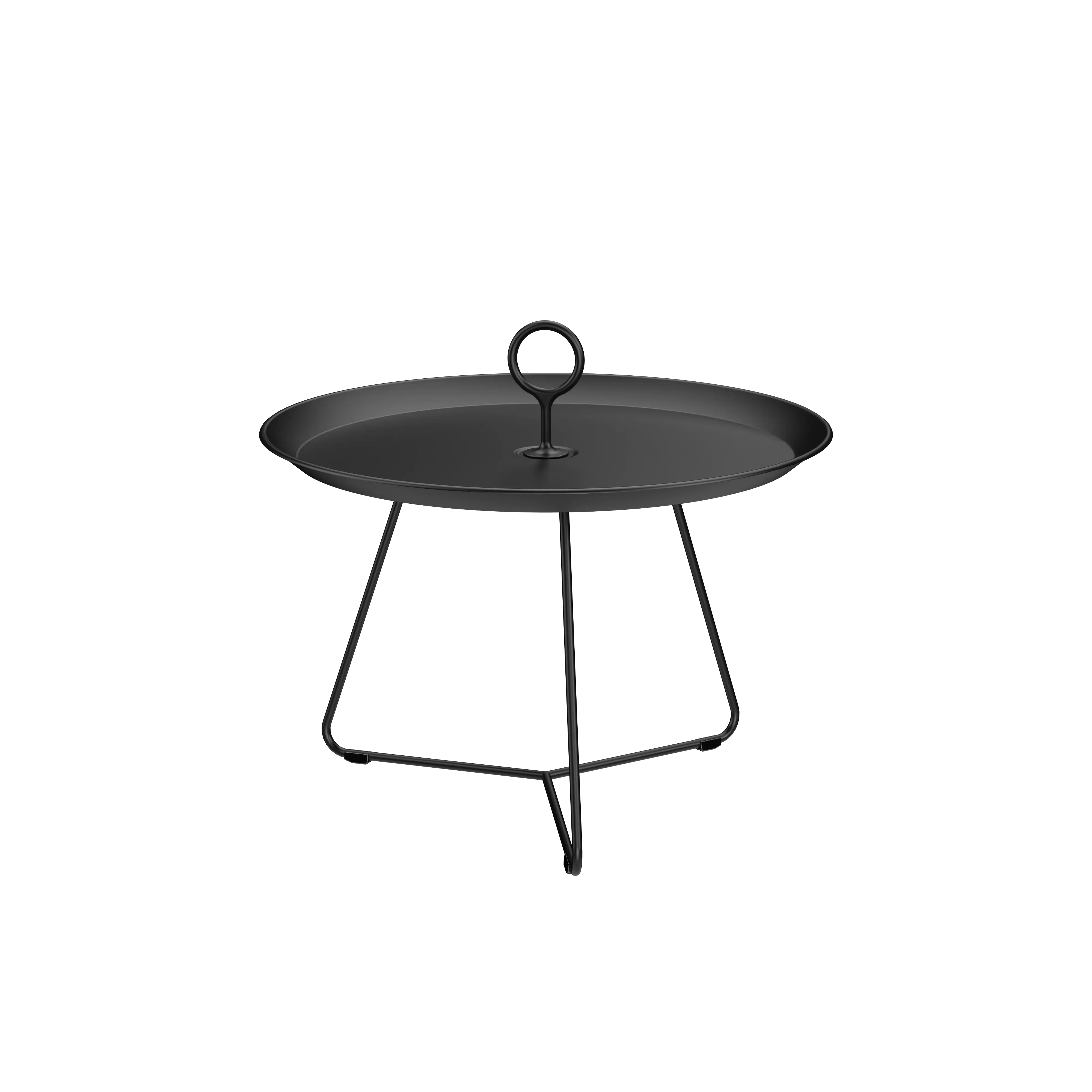 Eyelet tray table 57,5 cm - Black