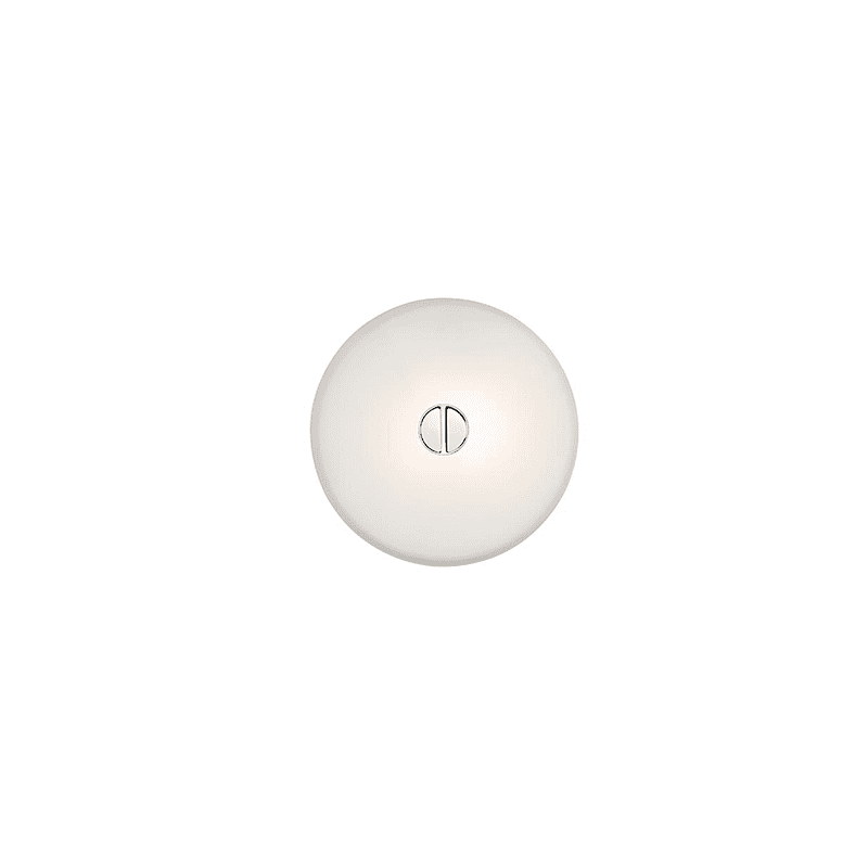 Mini button plafondlamp diff plast - Opal/opal