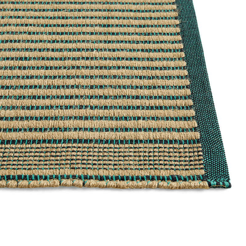 Tapis 80 x 200 - Black and green