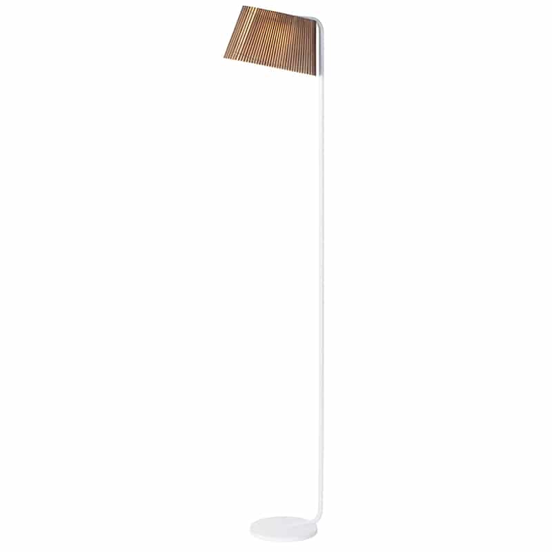 Owalo 7010 vloerlamp - Walnut