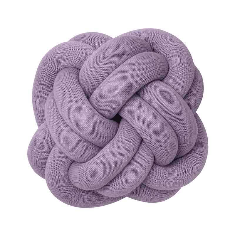 Knot Cushion - Lilac