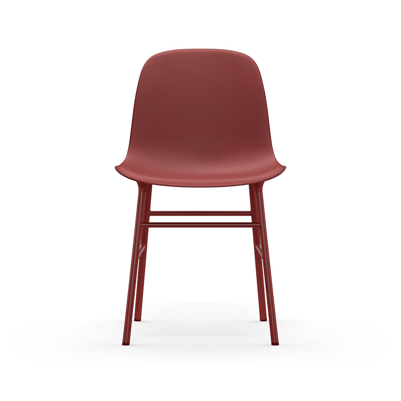 Form Chair Red/Black