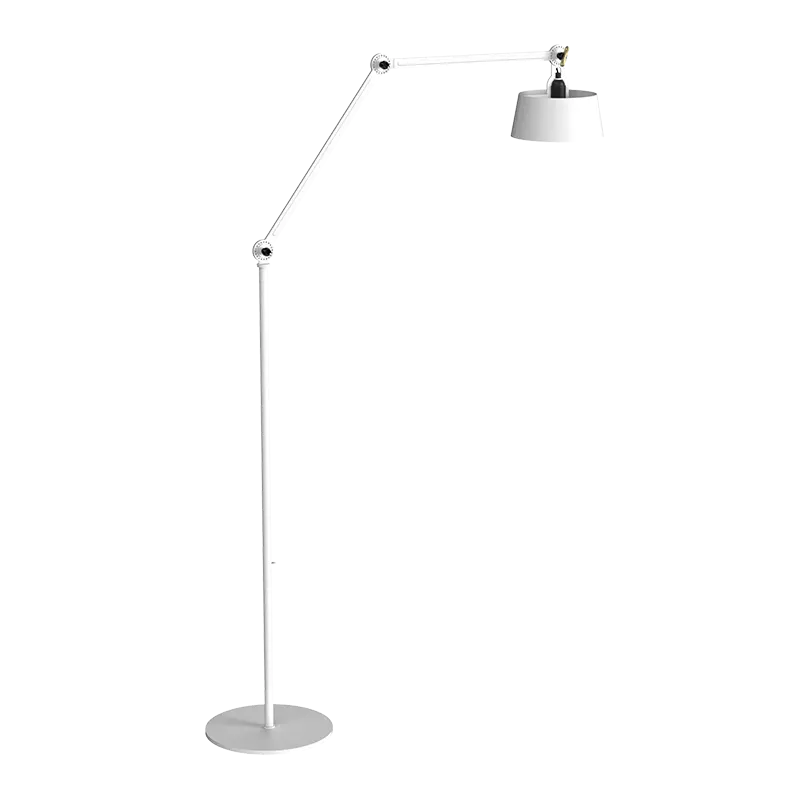 Bolt 2arm vloerlamp long upperfit - Pure white