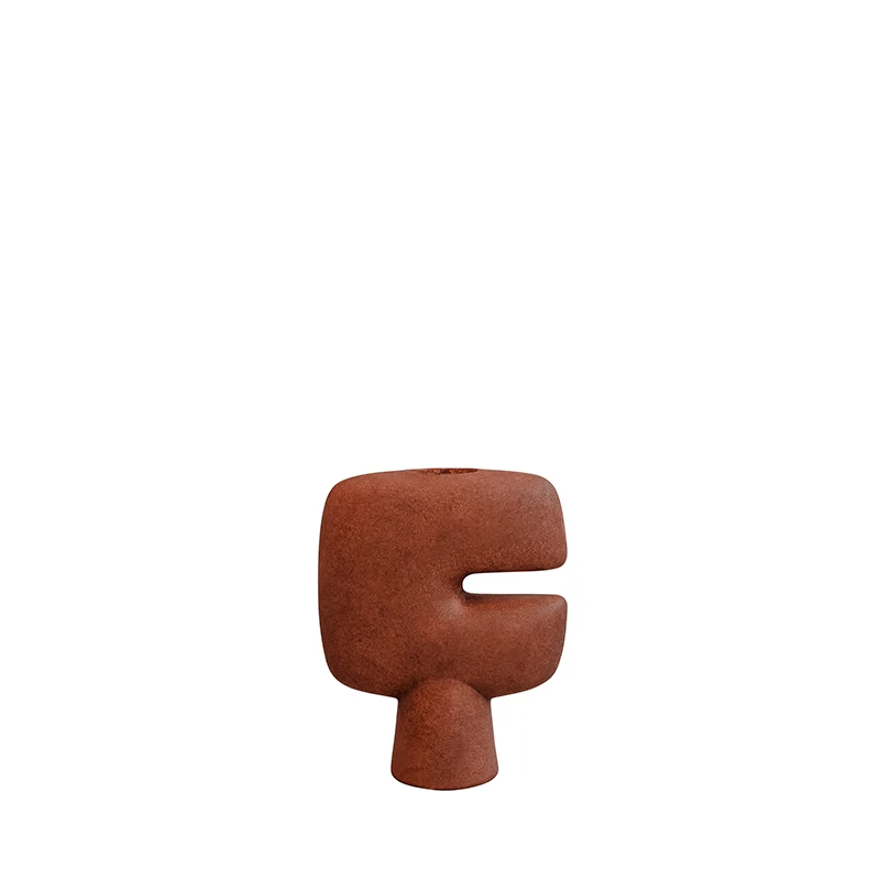 Tribal Vase mini - Terracotta