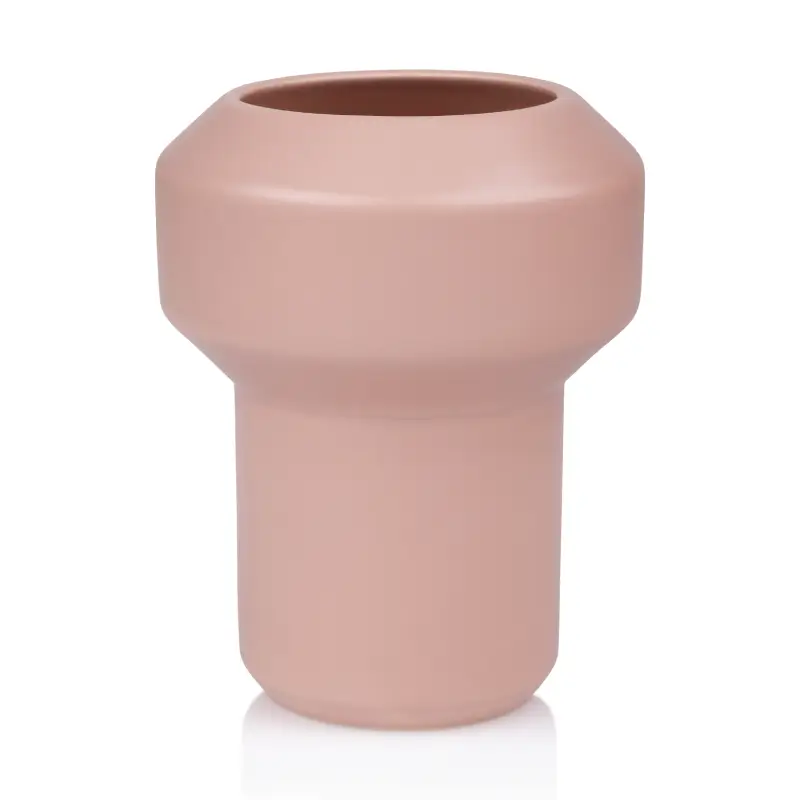 Fumario ceramic vase large - Peach