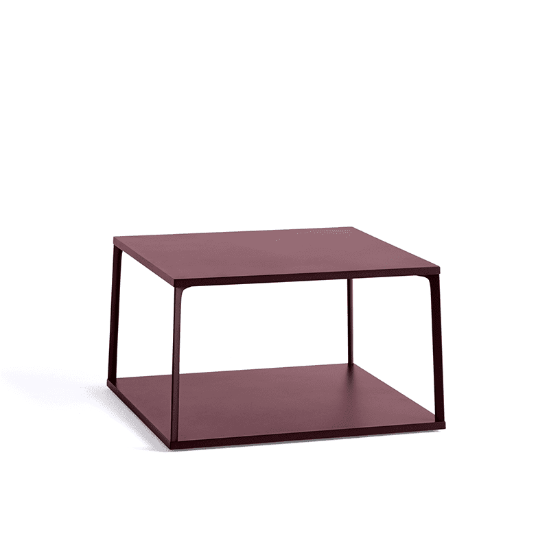 Eiffel coffee table square - Dark Brick