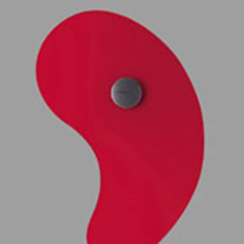 Bit 1 wandlamp - Rosso