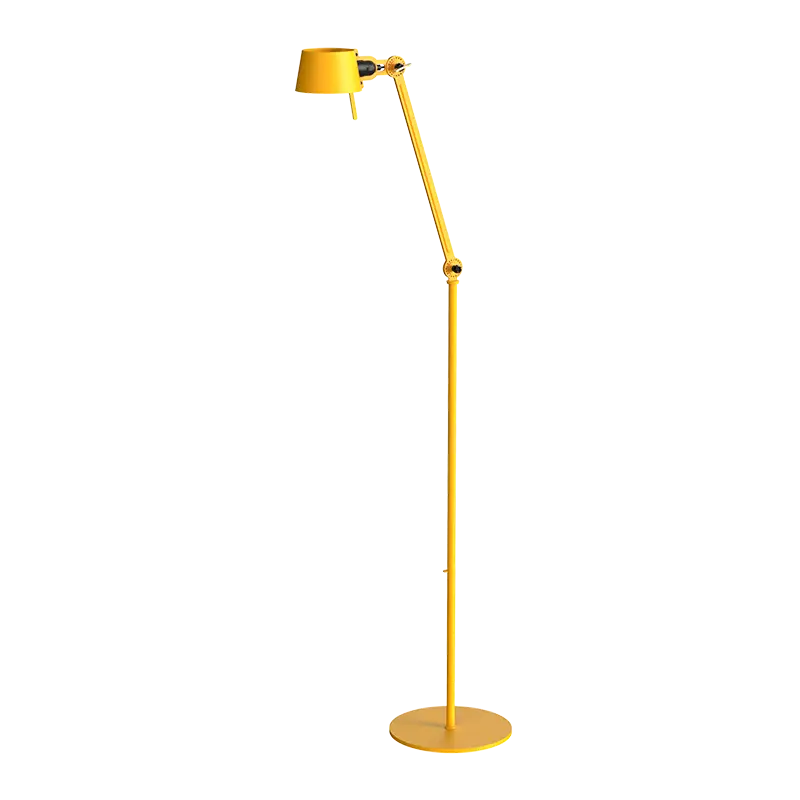 Bolt 1arm vloerlamp long - Sunny yellow