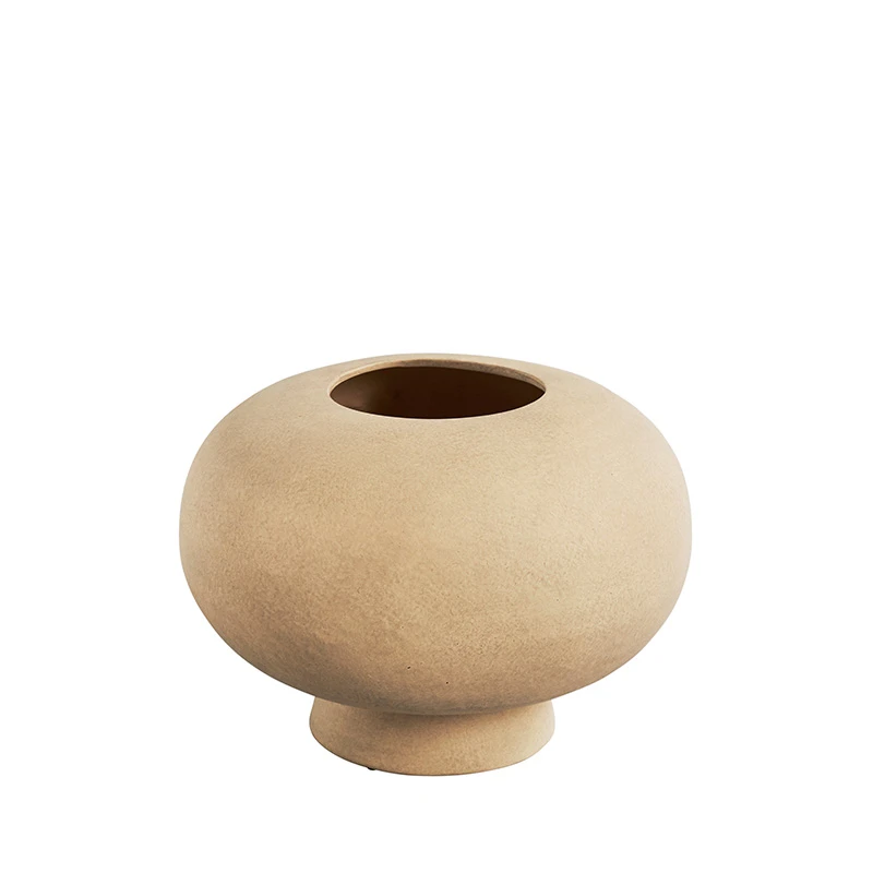 Kabin Vase Fat - Sand