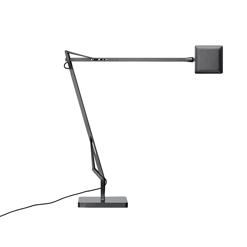 Kelvin edge c/base tafellamp - Titanium 