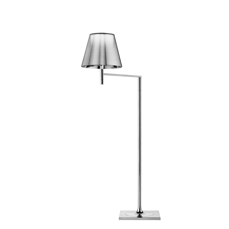 Ktribe F1 dim vloerlamp - Cromo/all argento