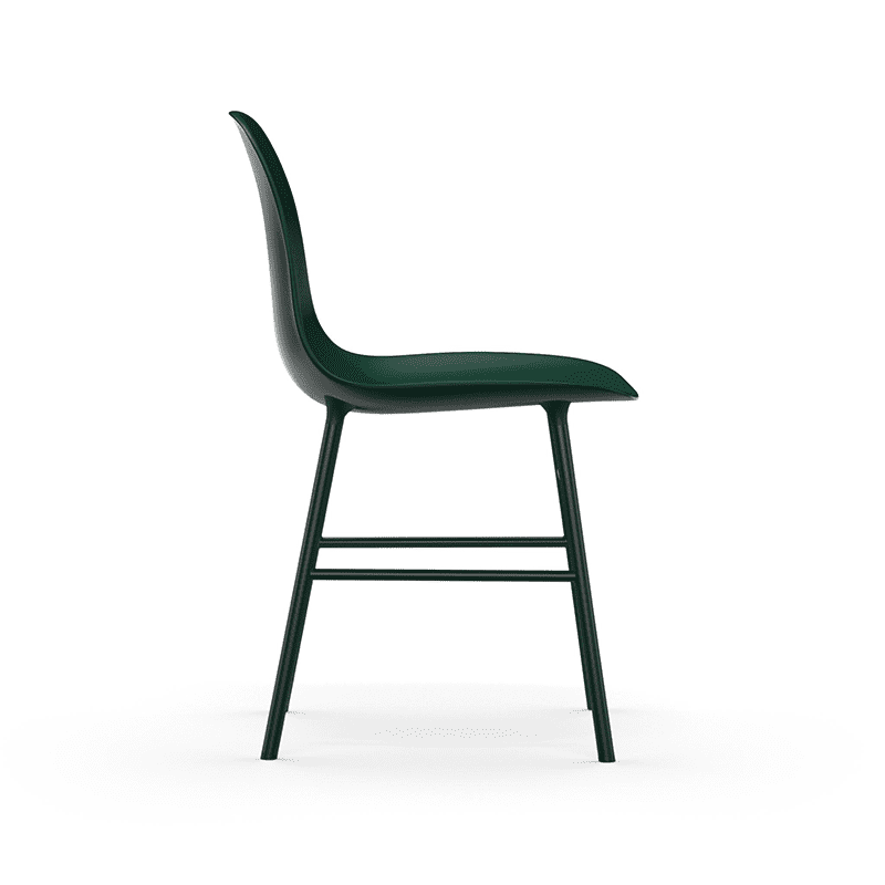 Form Chair Green/Black