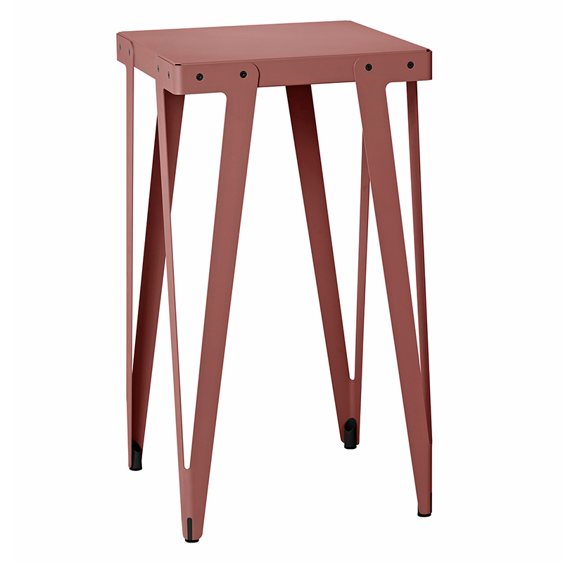 Lloyd High Table 60x60x111cm - Rust