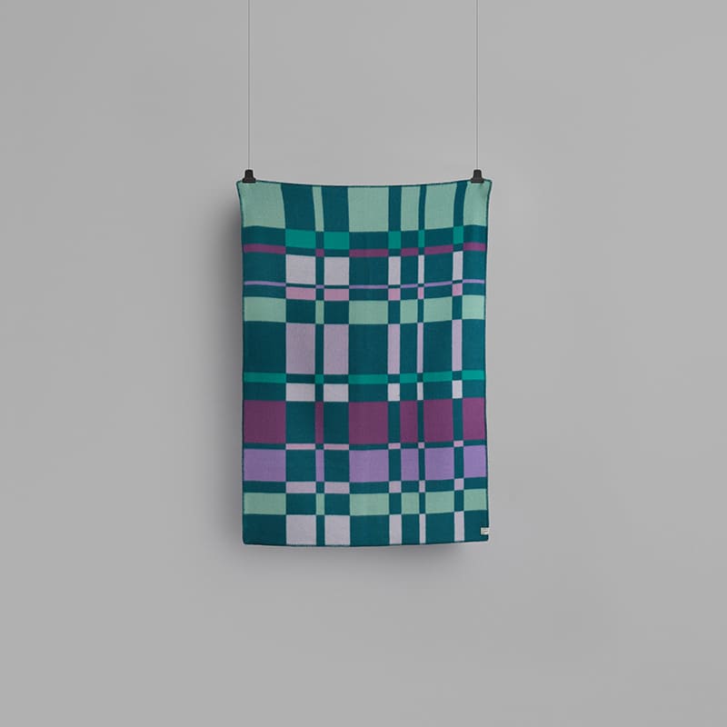 City large throw - Aqua