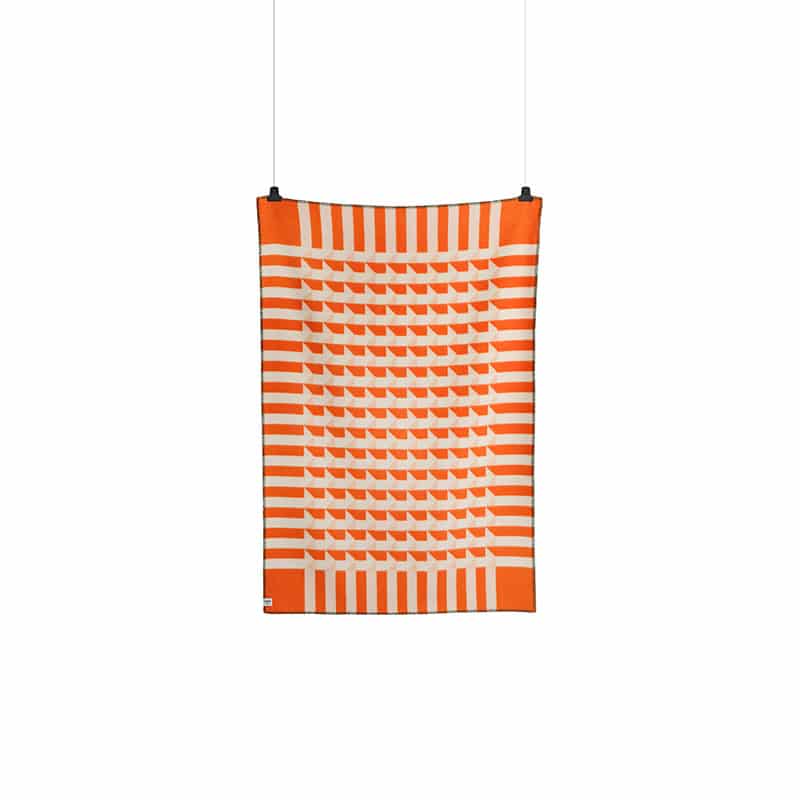 Kvam large throw - Orange