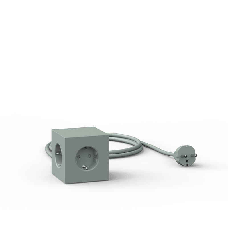 Square 1 USB & Magnet - Oak Green