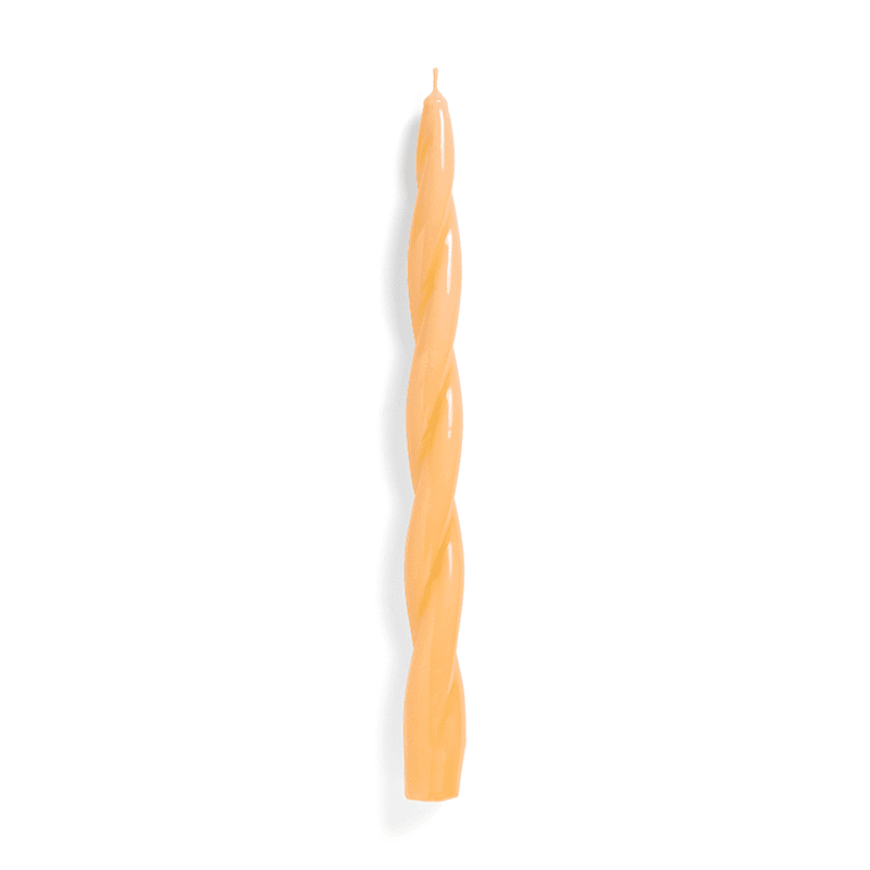 Candle Soft Twist - Dark peach