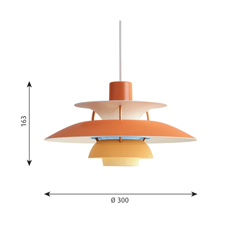 PH5 Mini hanglamp - Hues of Orange