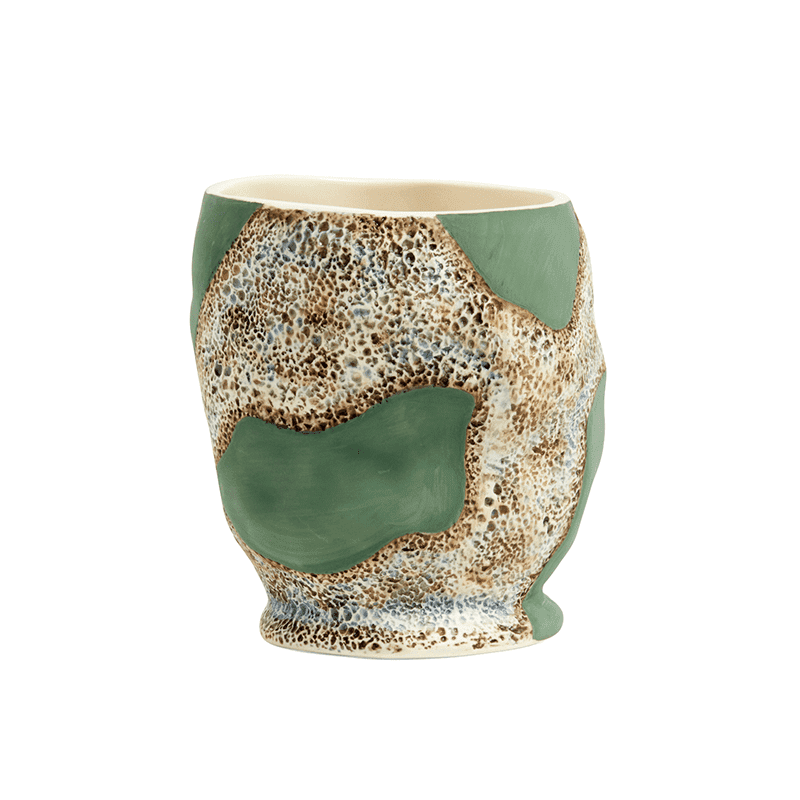 Jessica Hans Mug - Green cow