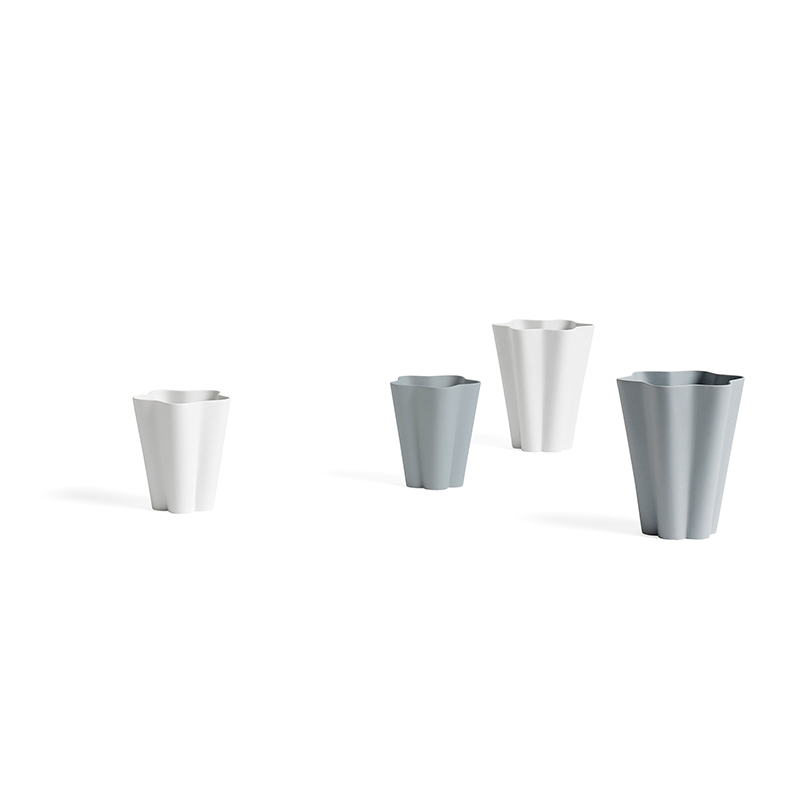 Iris Vase L - Grey
