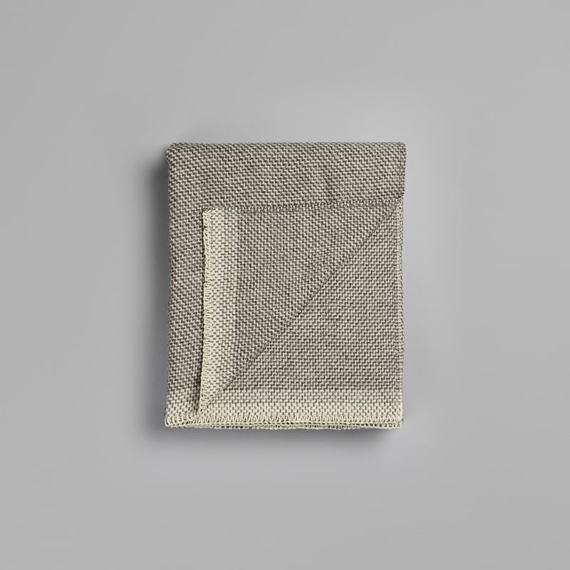 Una large throw - Grey