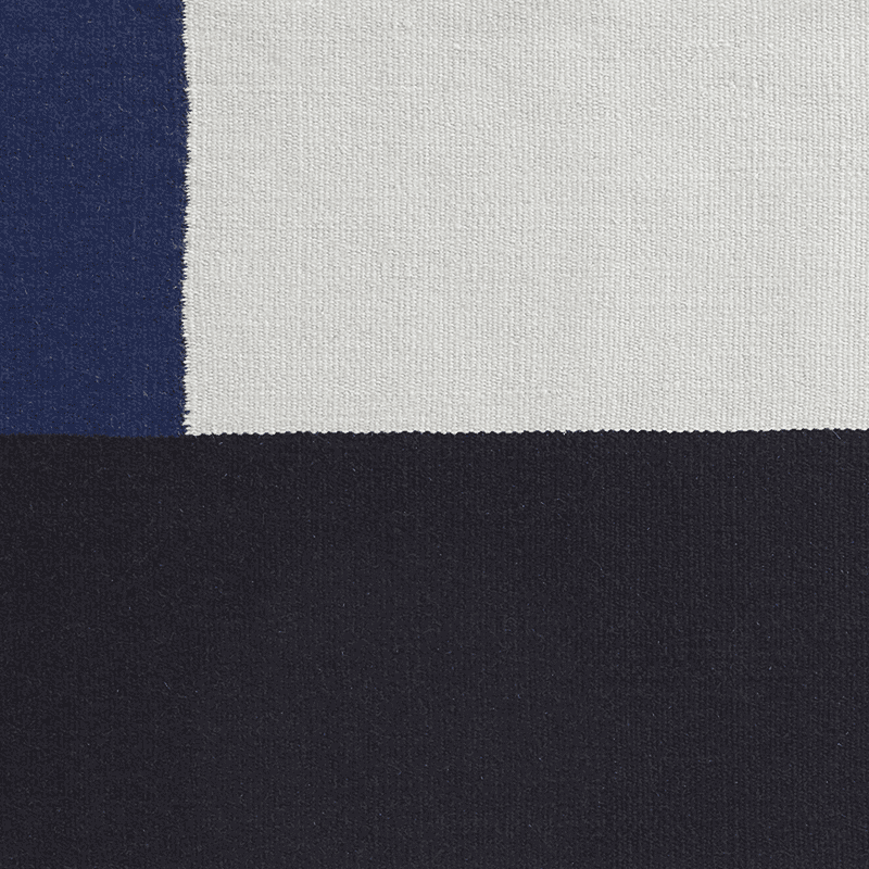 Ethan Cook Flat Works 80x250 - Black and blue