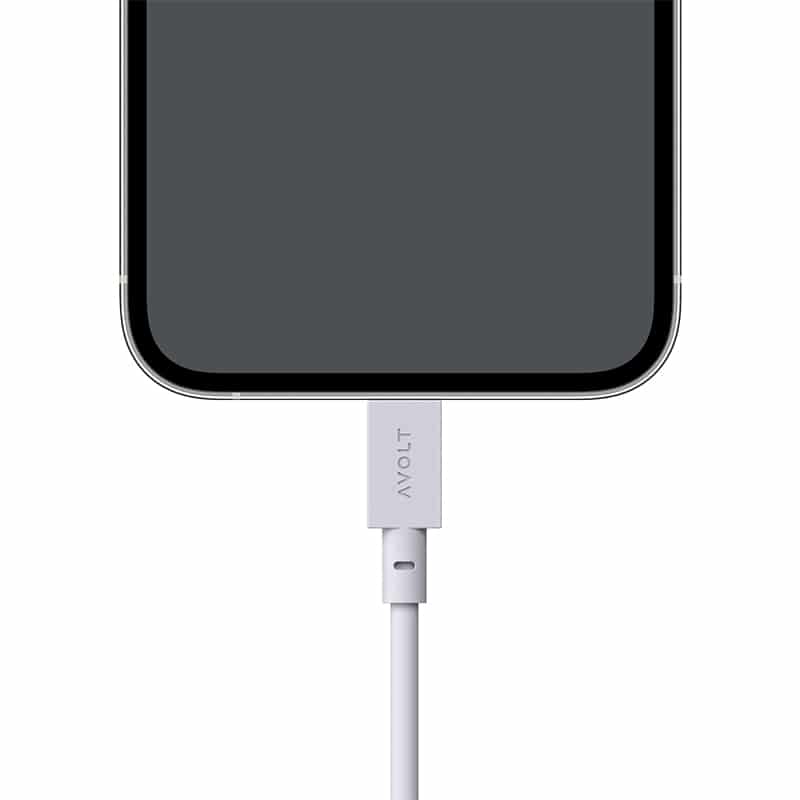 Cable 1 (USB A to lightning) - Gotland Grey