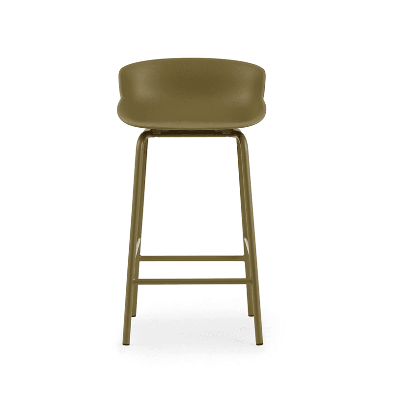 Hyg Barstool 65 cm Olive/Steel Olive