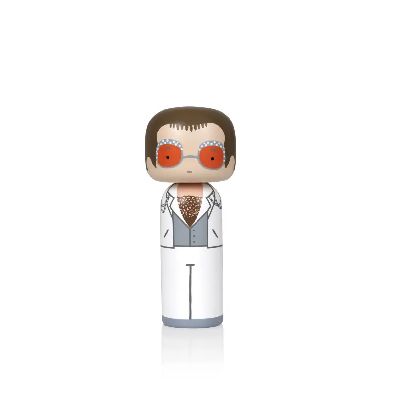Kokeshi - Elton white outfit