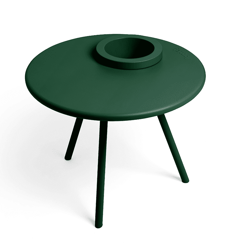 Bakkes bijzettafel - Emerald green