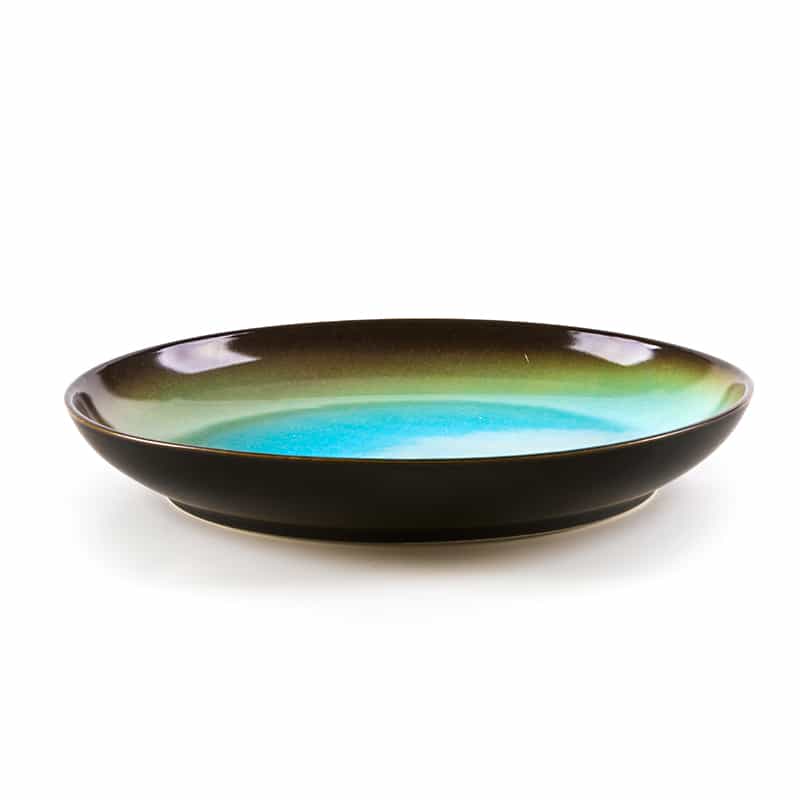 Cosmic diner porcelain plate - Uranus