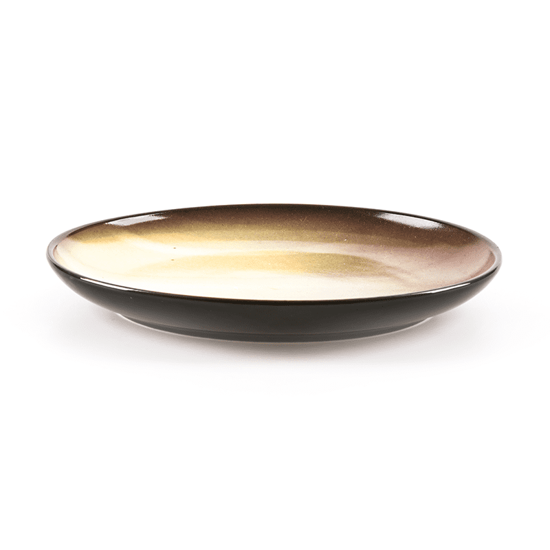 Cosmic diner porcelain plate - Saturn