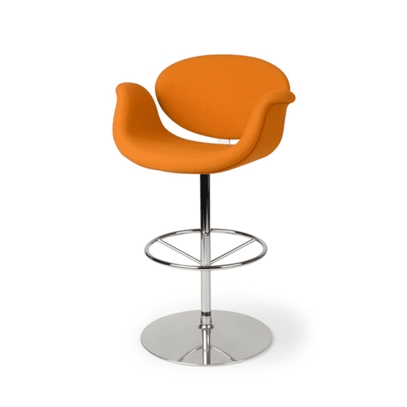 Little Tulip barkruk 78 cm - Schijf, draaibaar met retourmech.