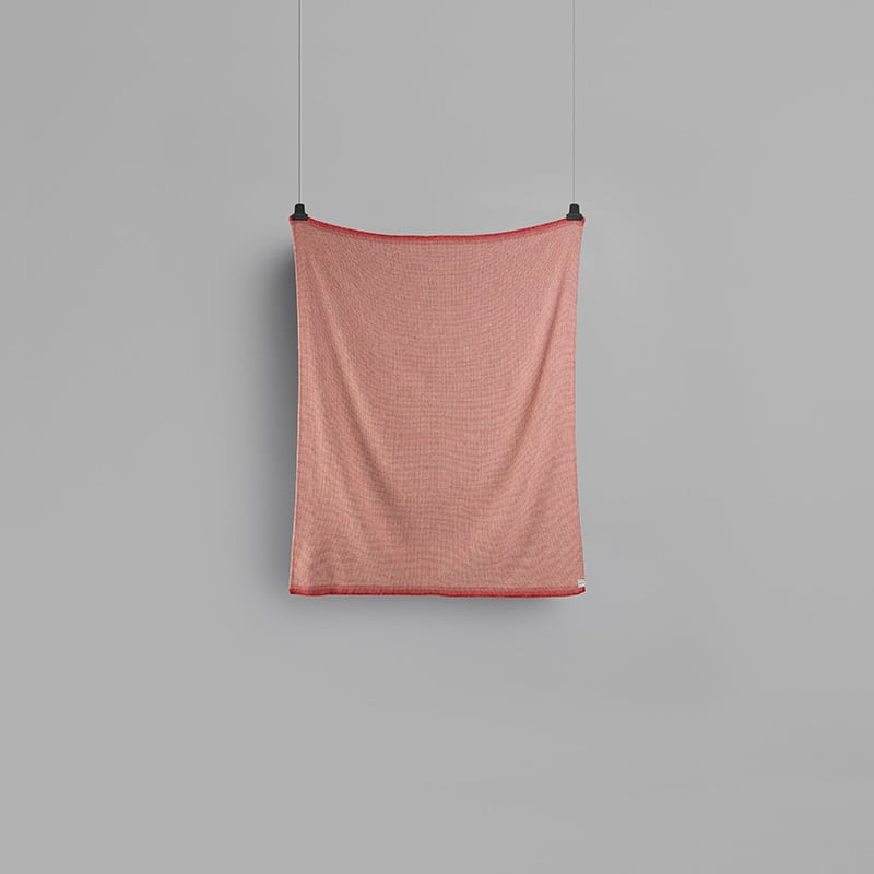 Una large throw - Red