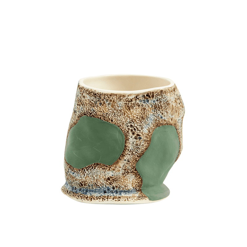 Jessica Hans Mug - Green cow