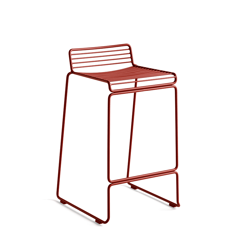 Hee Barstool Low - Rust