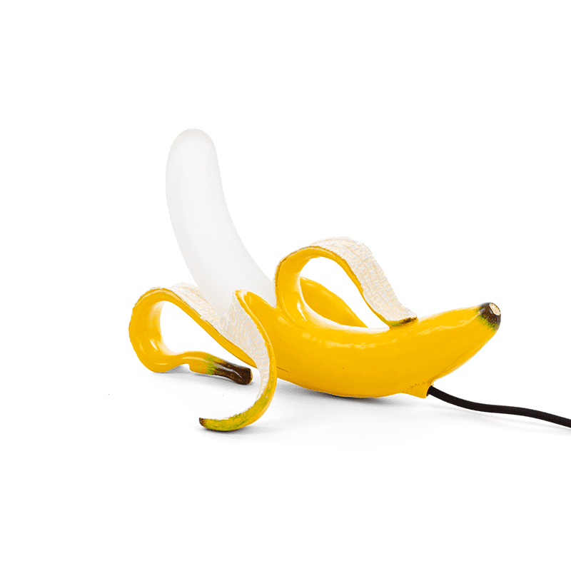 Banana tafellamp - Huey - Yellow