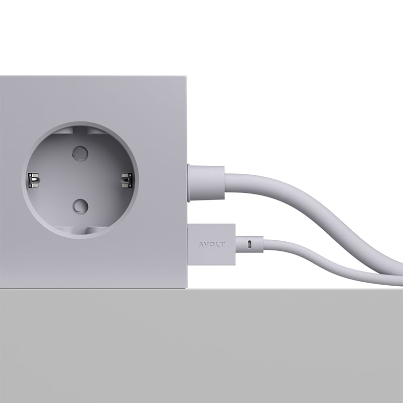 Square 1 USB & Magnet - Gotland Grey