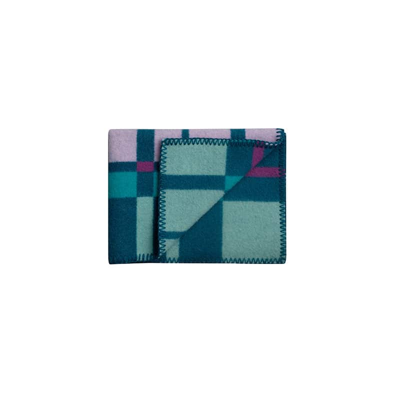 City baby size throw - Aqua