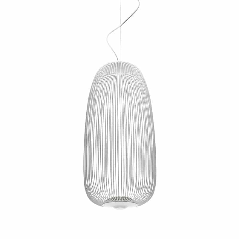 Spokes 1 hanglamp - Bianco