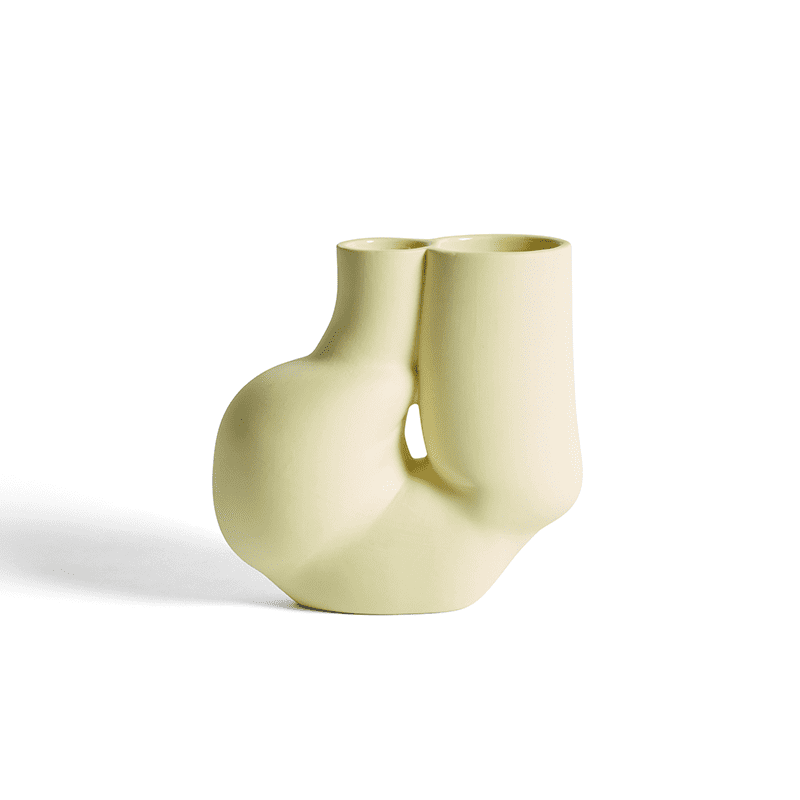 WS Chubby Vase - Soft yellow