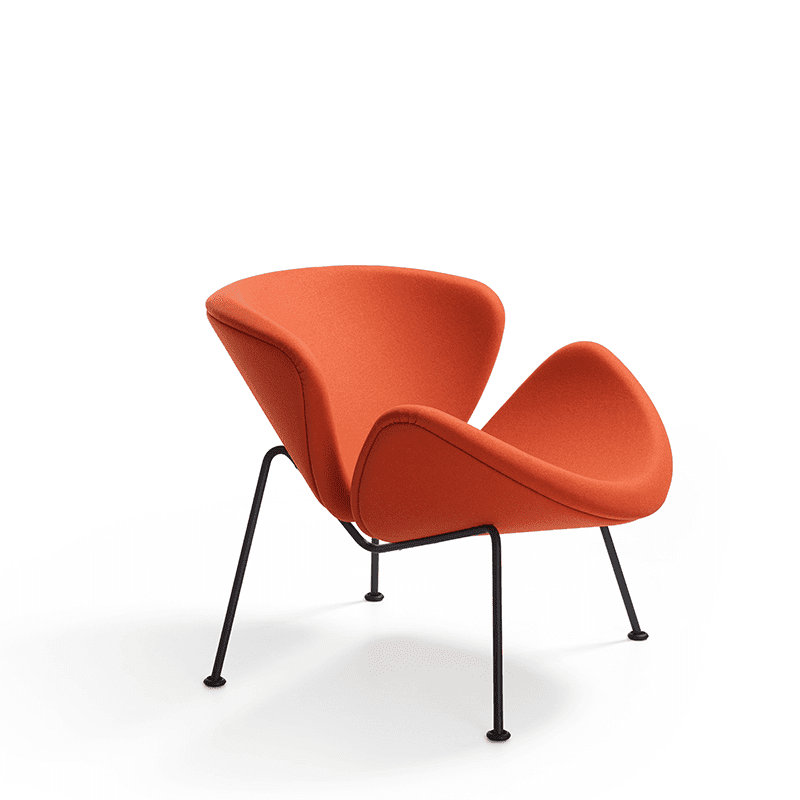 F 437B Orange Slice fauteuil - Hoog