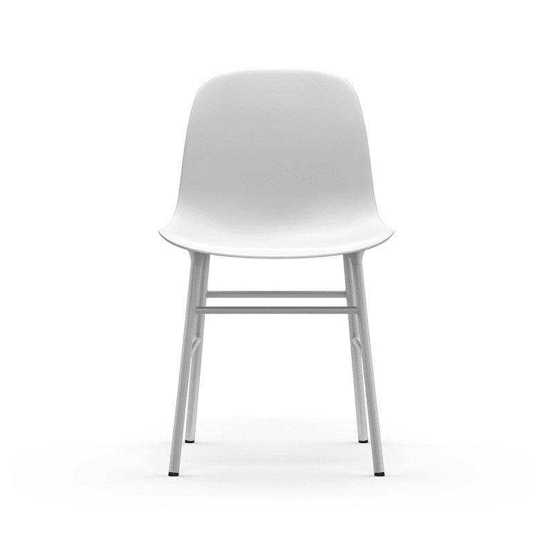 Form Chair White/Black