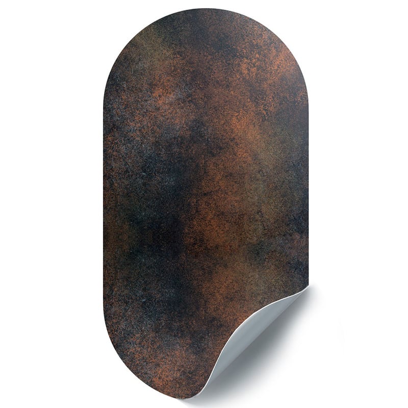 Magneet sticker - Ferro rusty dark Magneet sticker - Ferro rusty dark