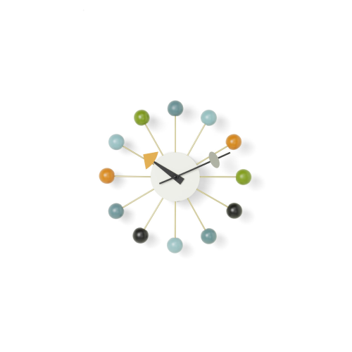 Ball Clock - Multicoloured